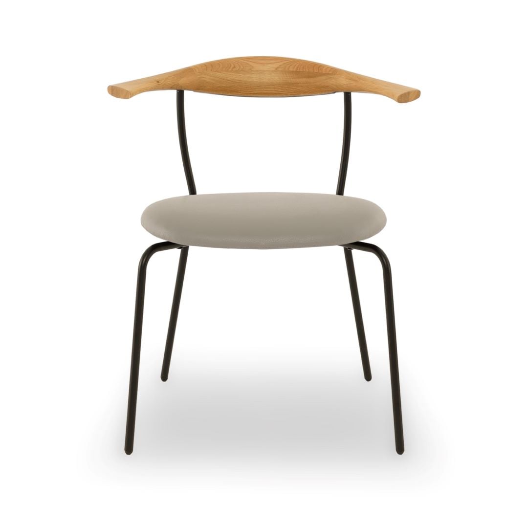 ダイニングチェア LiLi（リリ） アームチェア 一人用 アイアン