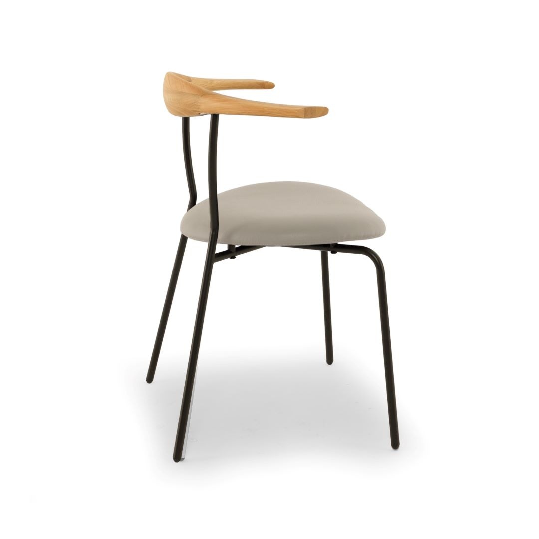 ダイニングチェア LiLi（リリ） アームチェア 一人用 アイアン