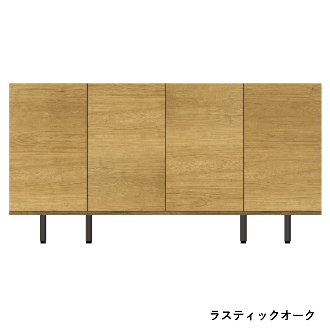 パモウナ チェスト サイドボード リビングボード CE 幅160cm 開き扉