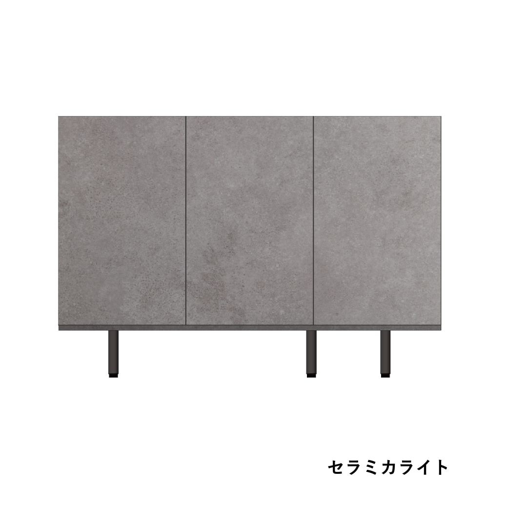 パモウナ チェスト サイドボード リビングボード CE 幅120cm 開き扉