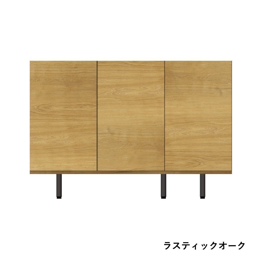 パモウナ チェスト サイドボード リビングボード CE 幅120cm 開き扉