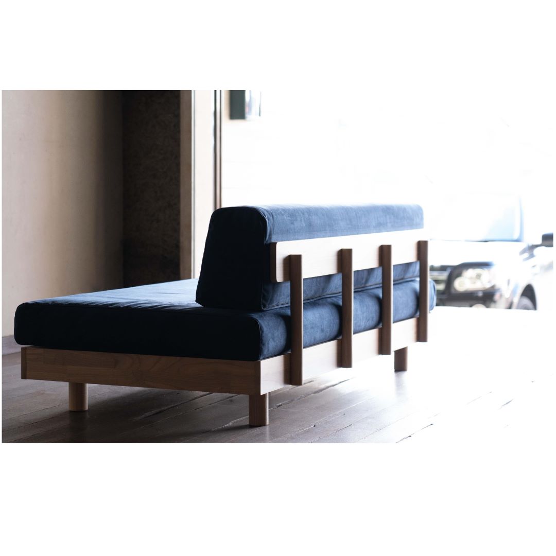 3人掛けソファ SNOOZ(スヌーズ) スンカイ材NA色/ファブリック 幅181cm