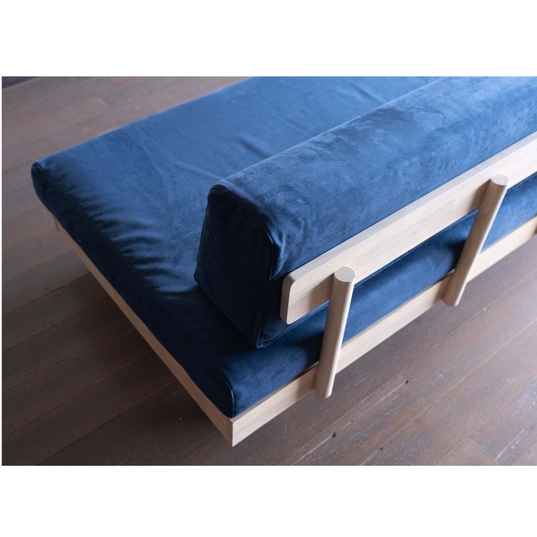 3人掛けソファ SNOOZ(スヌーズ) スンカイ材NA色/ファブリック 幅181cm