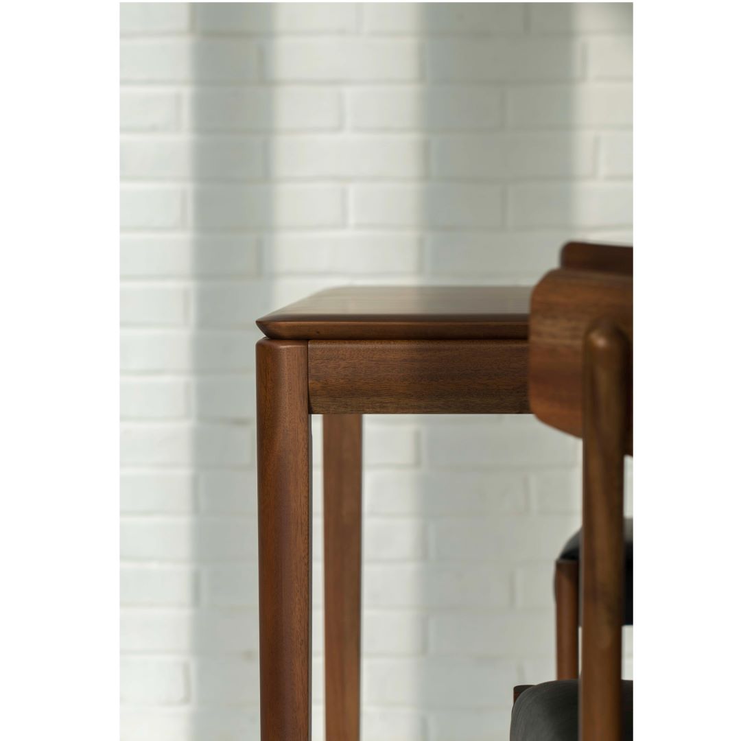 ダイニングテーブル LARGO(ラルゴ) 幅135・150cm マホガニー材 北欧