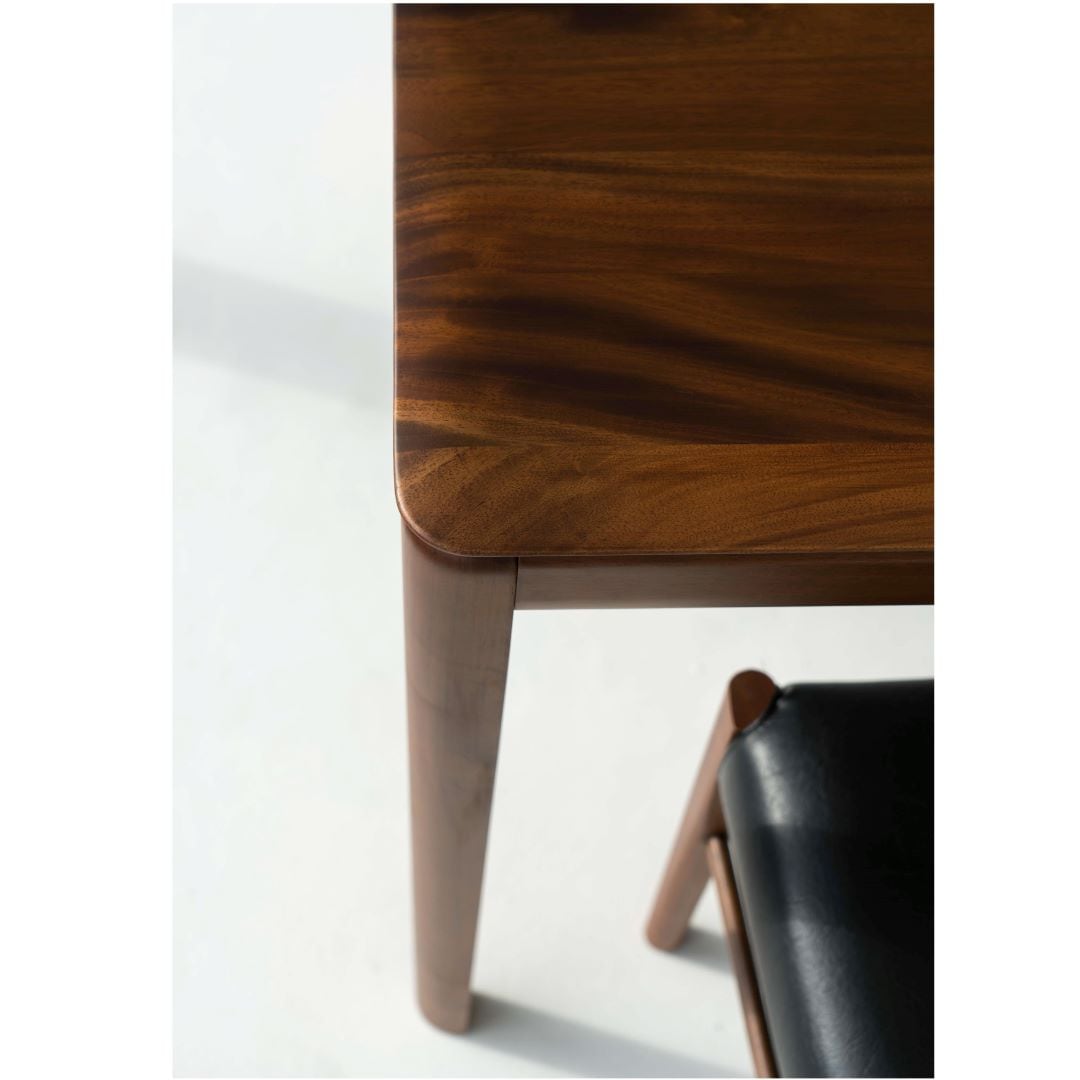 ダイニングテーブル LARGO(ラルゴ) 幅135・150cm マホガニー材 北欧