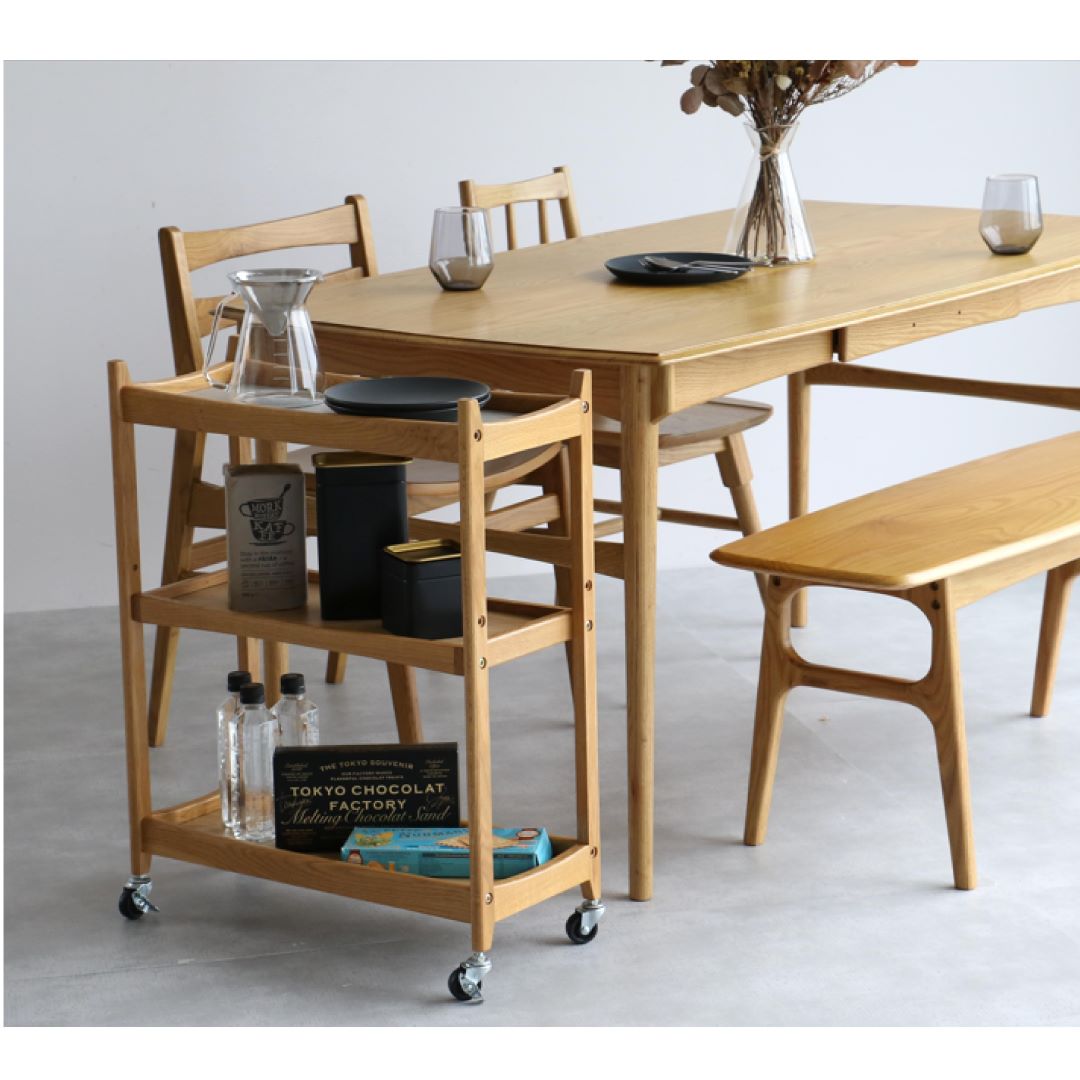 マルチワゴン　HEW-3773NA/HEW-3774NA　オーク材