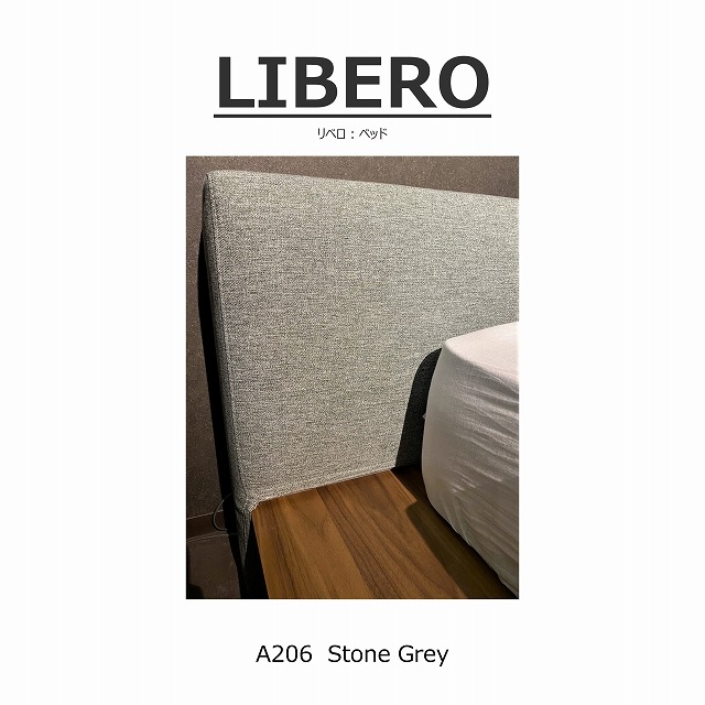 ソングドリーム(SONGDREAM)LIBEROクィーン 生地ｵｰﾀﾞｰ可】LIBERO（リベロ）クィーンベッド | BED ROOM