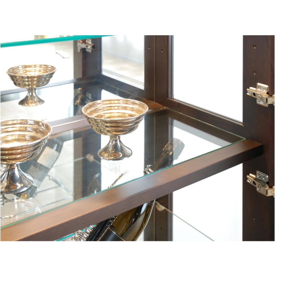 キュリオ　ビーチ無垢材　ダークブラウン色 幅60cm・80cm