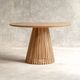【ELEMENTS CONCEPT】Dining Table Baobab（バオバブ） 直径120cm　チークウッド　ジャパンディ