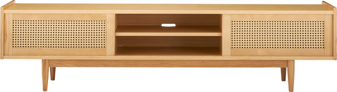 ローボード　form　F4-101NA/F4-102NA　ガモットローボード　人口ラタン アッシュ天然木