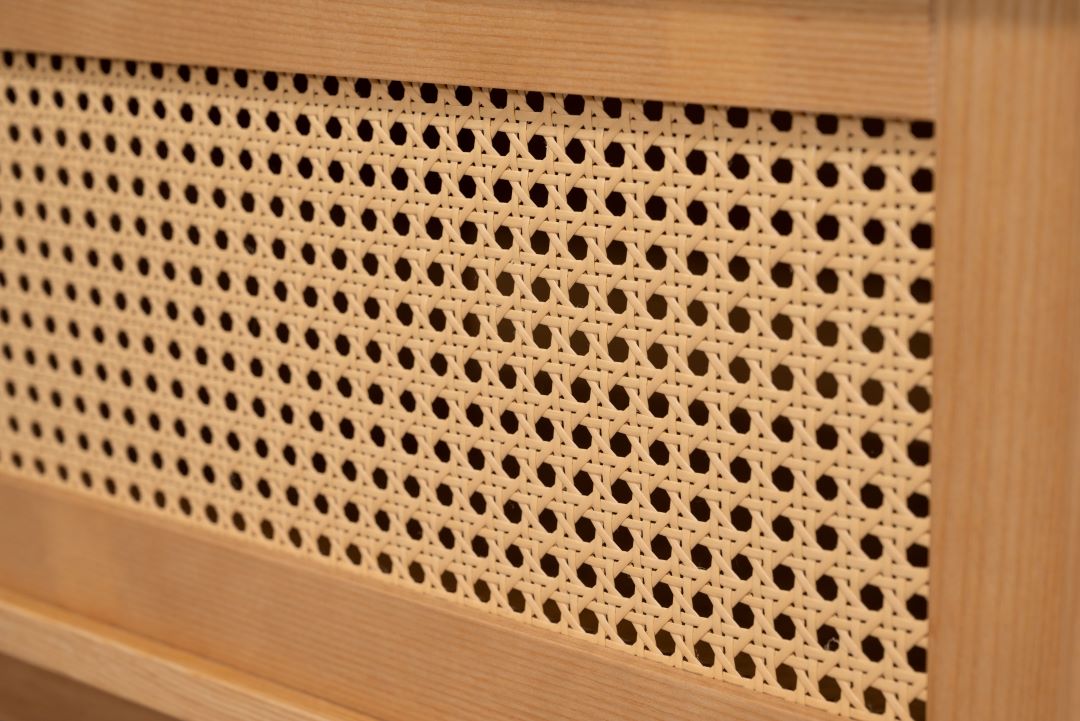 ローボード　form　F4-101NA/F4-102NA　ガモットローボード　人口ラタン アッシュ天然木