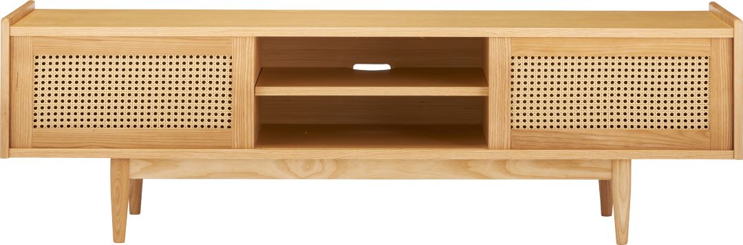 ローボード　form　F4-101NA/F4-102NA　ガモットローボード　人口ラタン アッシュ天然木