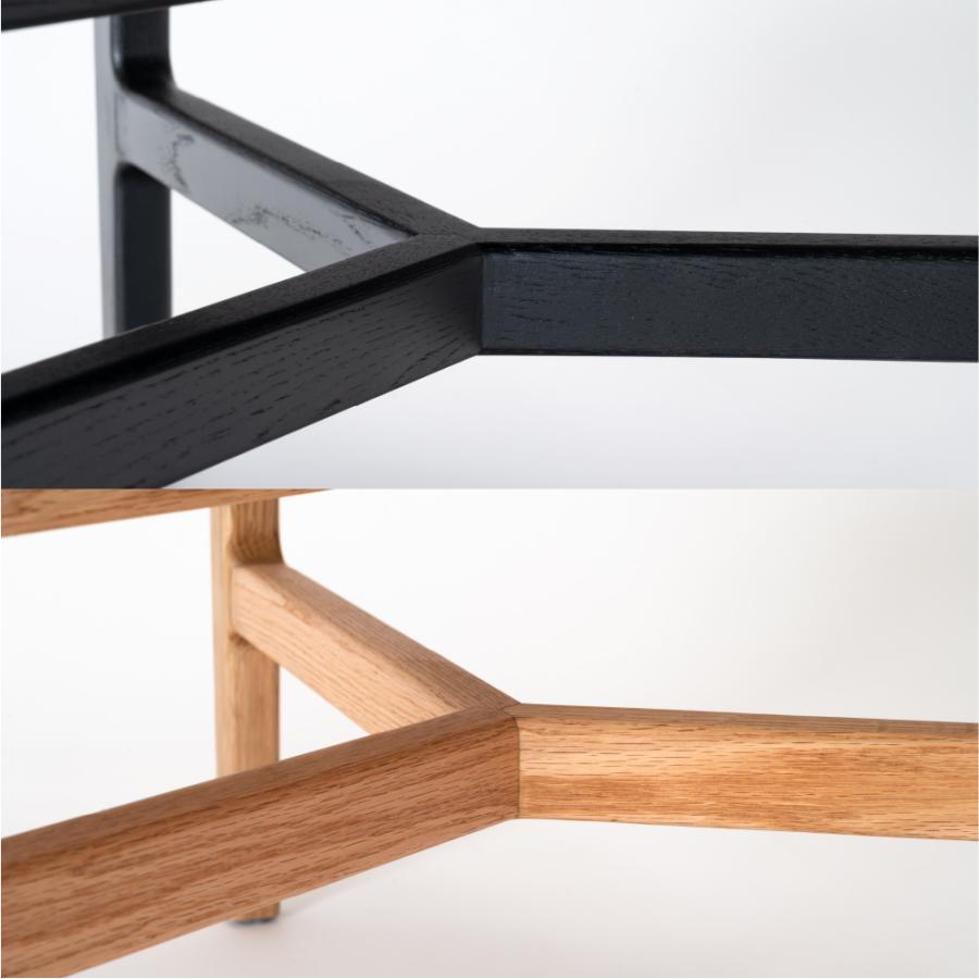 ラウンドテーブル　form　F3-102/F3-103　クロッカステーブル　オーク材/メラミン天板