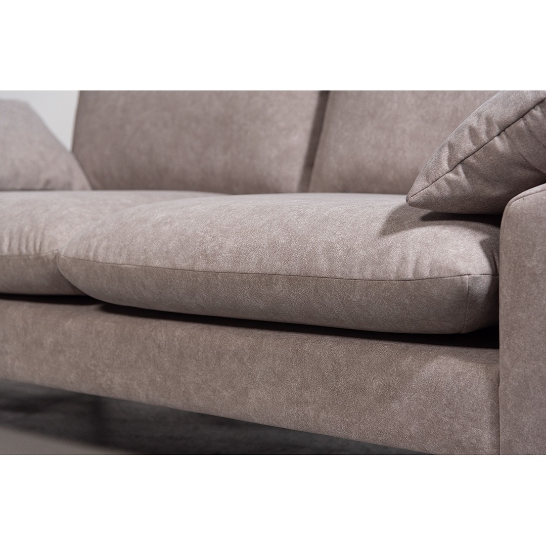 2人掛けソファ　form　F1-108　バーベナソファ　LGY・SGY色　ペット対応生地　幅157cm