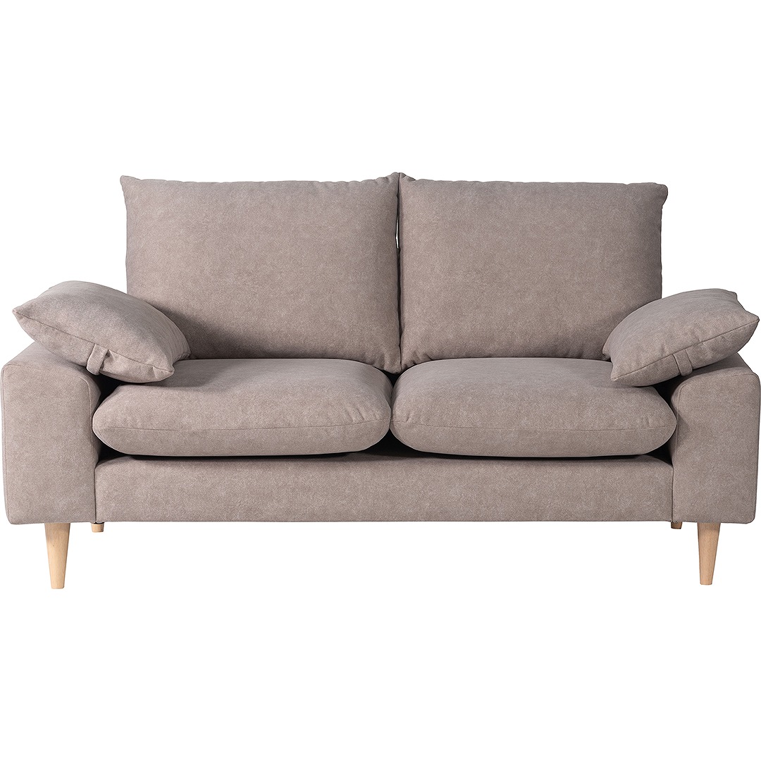 2人掛けソファ　form　F1-108　バーベナソファ　LGY・SGY色　ペット対応生地　幅157cm