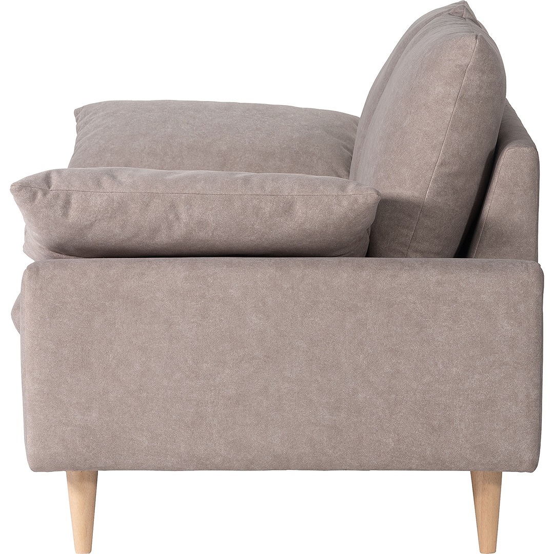 2人掛けソファ　form　F1-108　バーベナソファ　LGY・SGY色　ペット対応生地　幅157cm