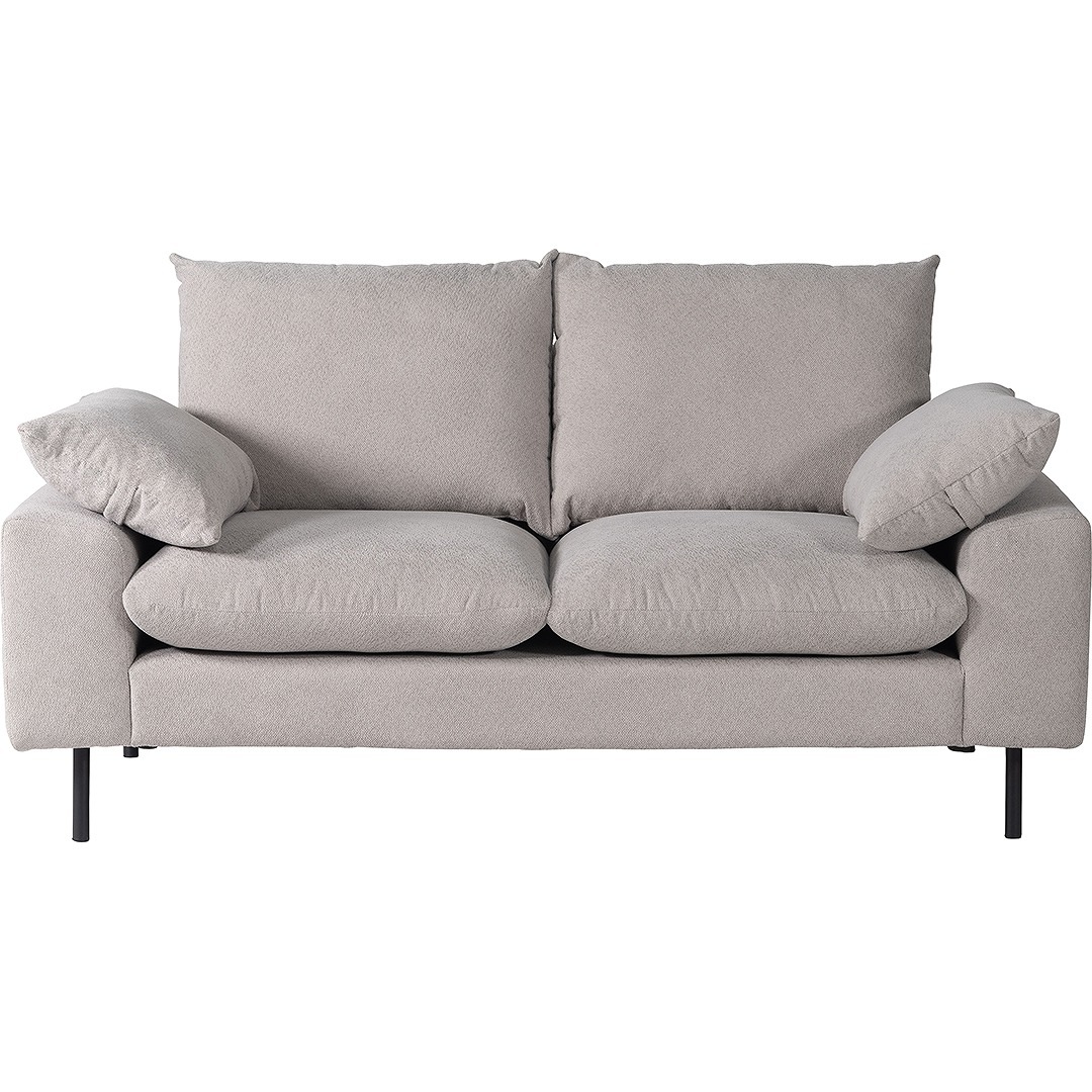 2人掛けソファ　form　F1-110　バーベナソファ　LGY・DGY色　幅157cm