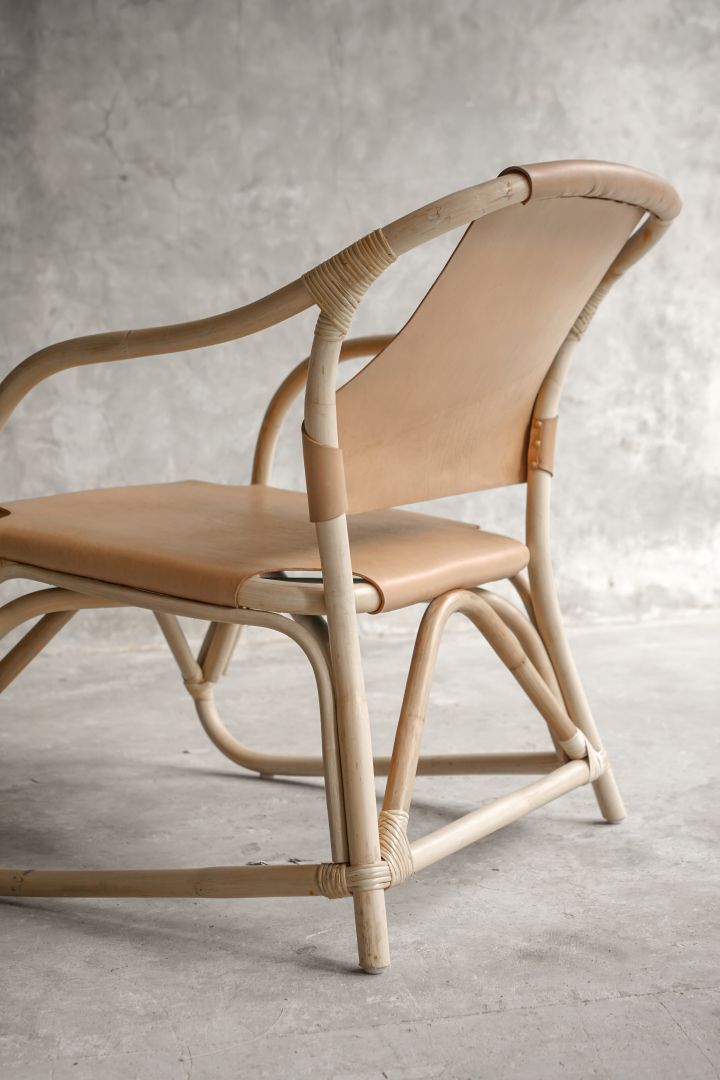 ELEMENTS CONCEPT】Lounge Chair Cordoba（コルドバ） ラタン/レザー