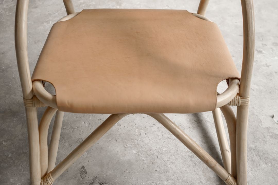 ELEMENTS CONCEPT】Lounge Chair Cordoba（コルドバ） ラタン/レザー