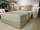【ELEMENTS CONCEPT】Double Size Bed Frame Sahara(サハラ)　ラタン/ファブリック(AY143-1)　ジャパンディ