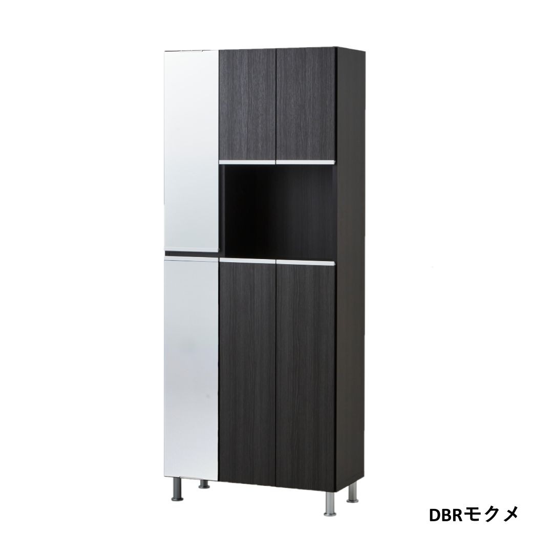 シューズボックス リアル 75ハイ 姿見タイプ 幅75cm