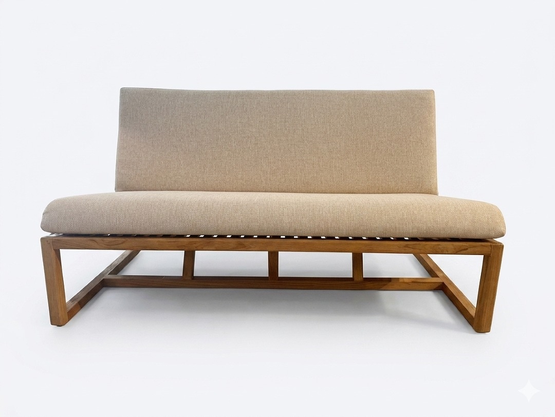 【ELEMENTS CONCEPT】Sofa Lego(レゴ)　チークウッド/ファブリック　ジャパンディ