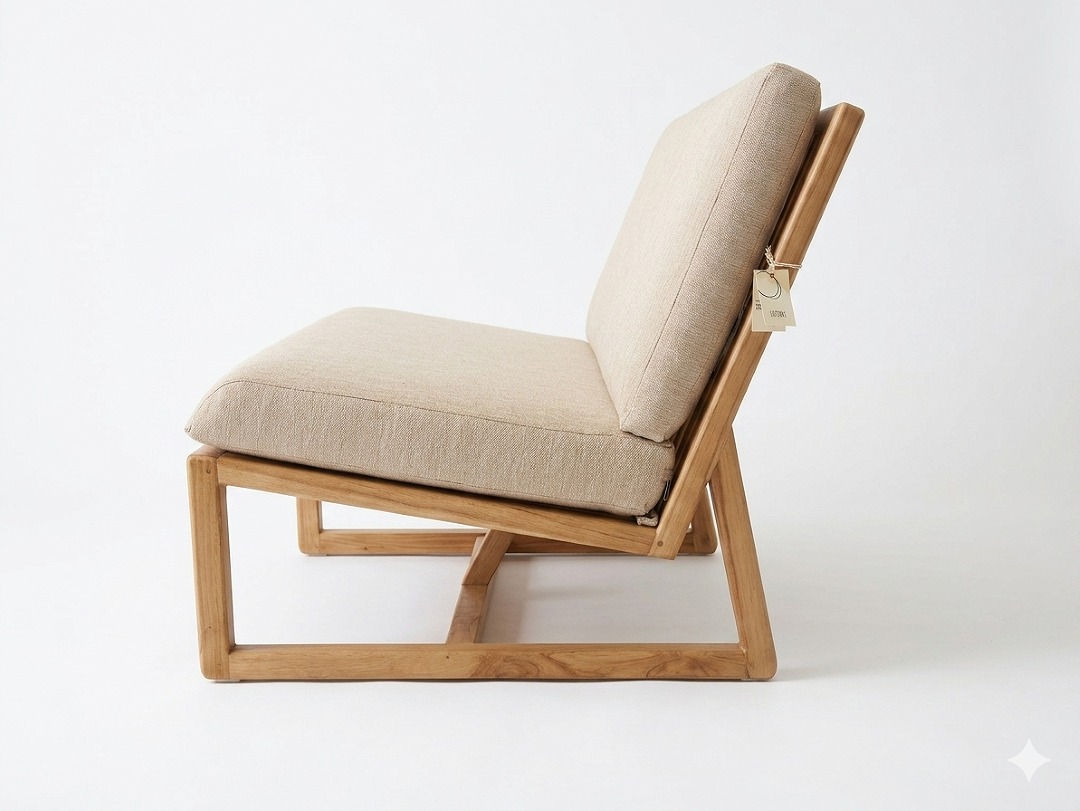 【ELEMENTS CONCEPT】Sofa Lego(レゴ)　チークウッド/ファブリック　ジャパンディ