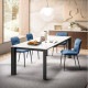 ダイニングテーブル Calligaris カリガリス Table  Delta ceramic CS4097-R160