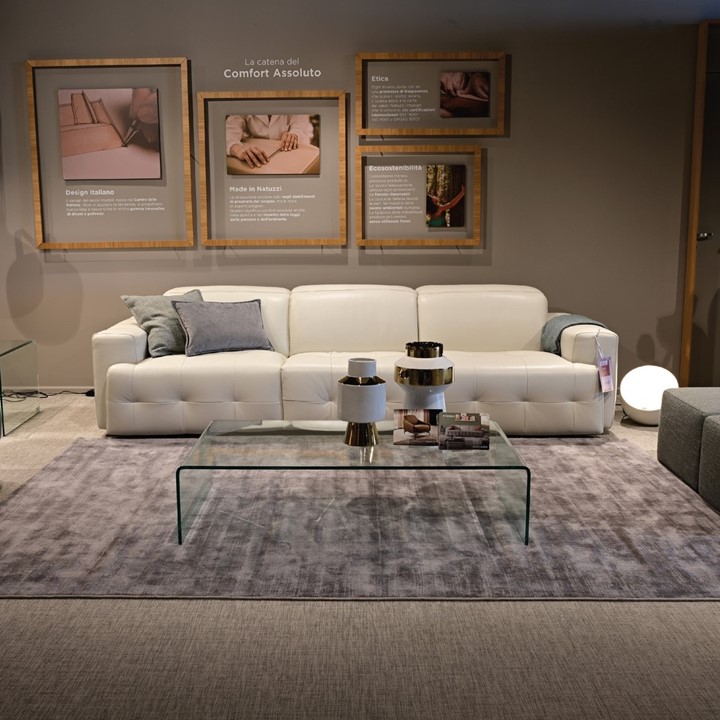NATUZZI EDITIONS】3Pソファ(電動3ヵ所) Palermo(パレルモ) 電動ソファ 