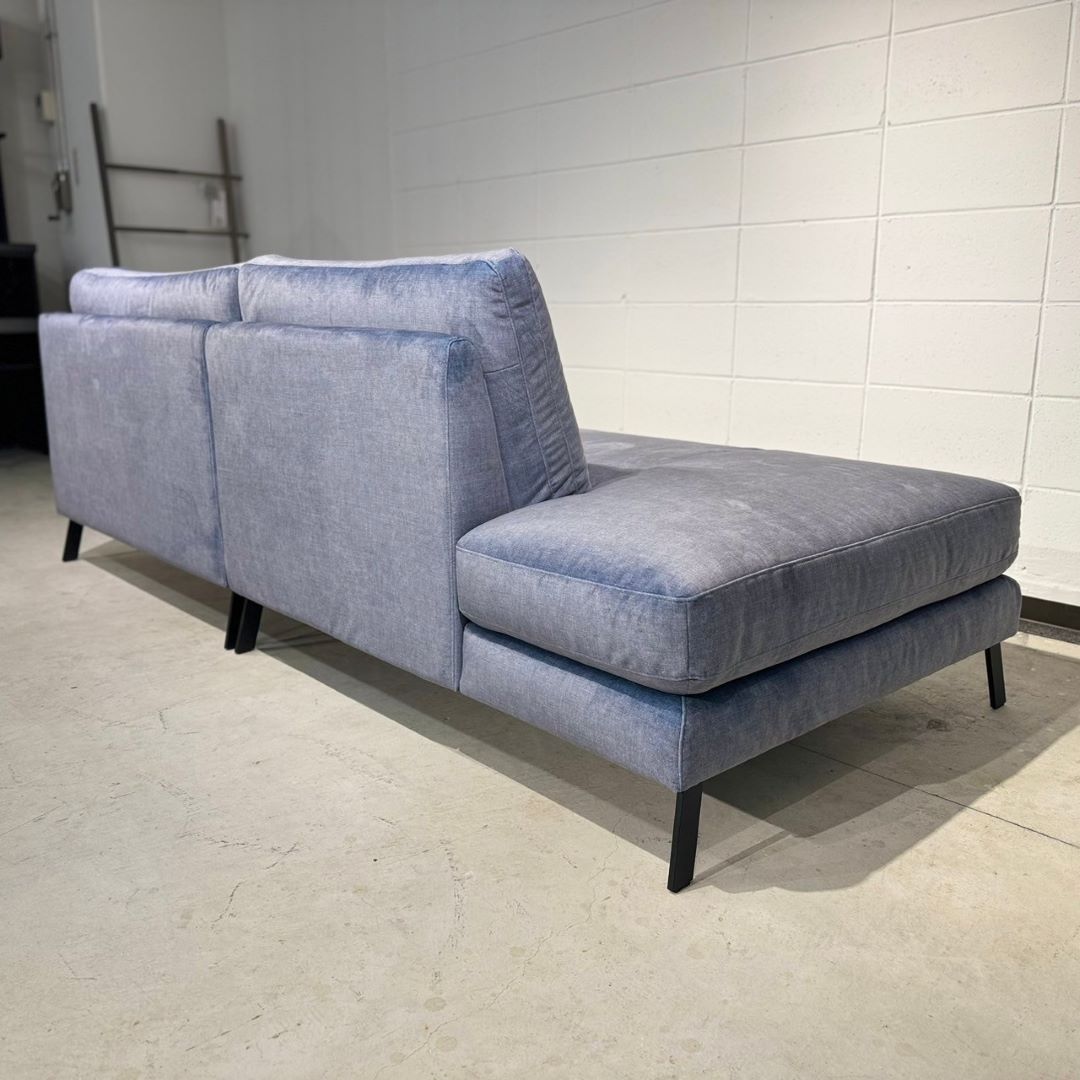 NATUZZI EDITIONS】シェーズロングソファ C248 ファブリック/スチール