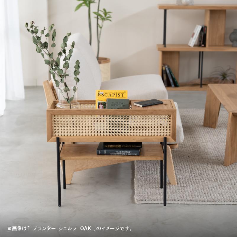 プランターシェルフ MANAU(マナウ) オークナチュラル・ブラック