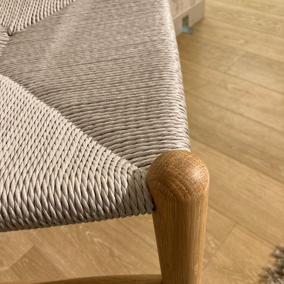 ダイニングスツール　form　F2-101/F2-102　ドロープスツール　オーク材・ペーパーコード