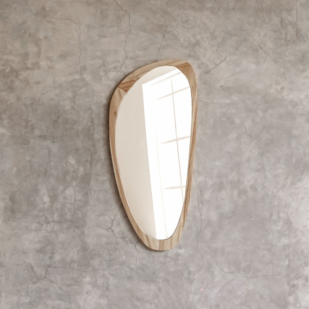 ELEMENTS CONCEPT】Mirror Peninsula（ペニンシュラ） Large チーク