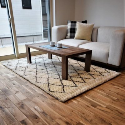 【songdream】ラグ アイボリー