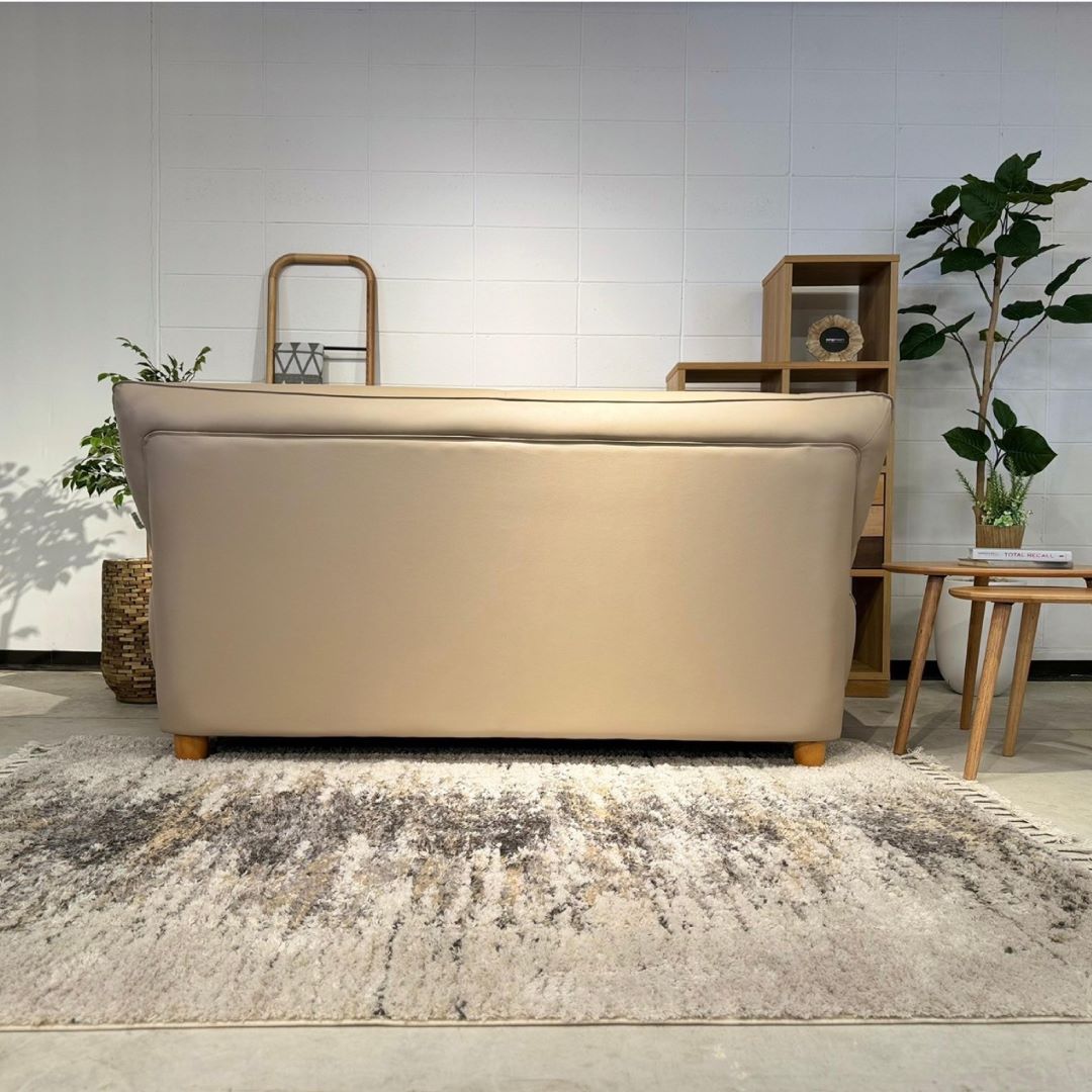 2人掛けソファ バーミアンⅡ ソフトレザー・ファブリック・本革　ハイバックソファ