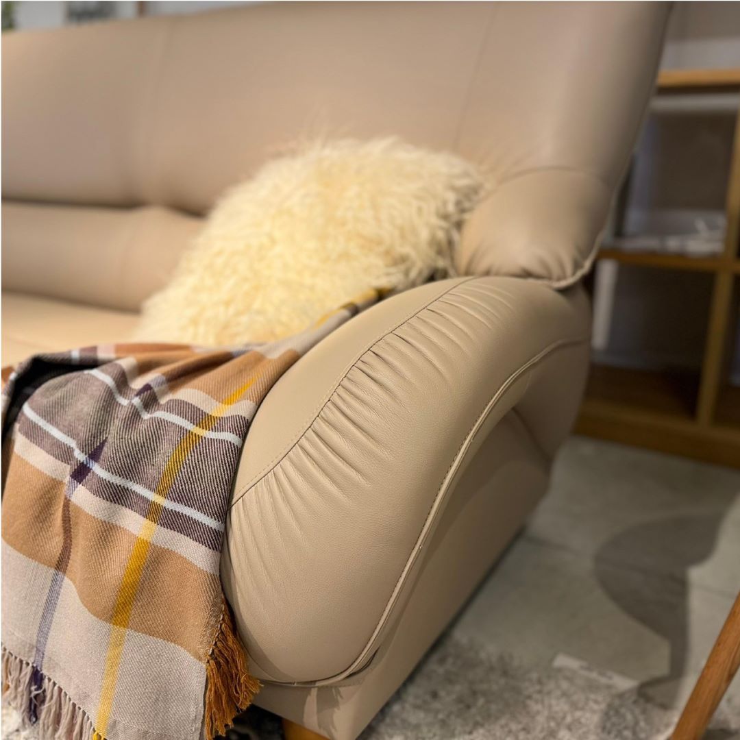 2人掛けソファ バーミアンⅡ ソフトレザー・ファブリック・本革　ハイバックソファ