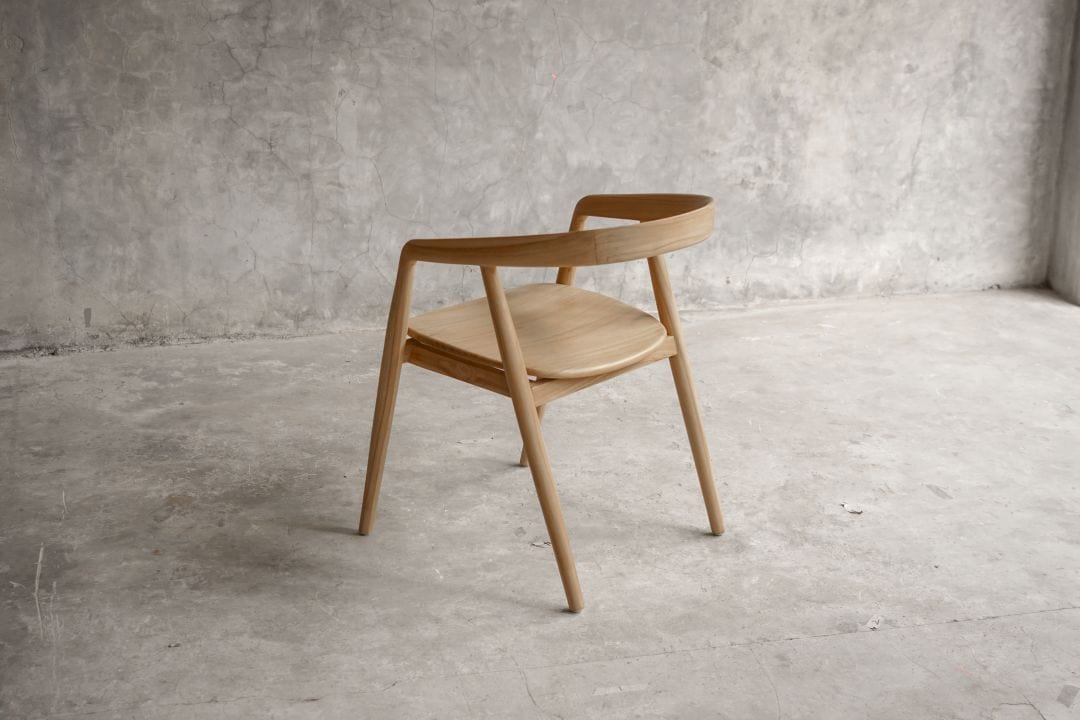 ダイニングチェア Rose wood chair Chair Rose(ローズ) チークウッド/ファブリック ジャパンディ | チェア