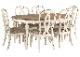 【ASHLEYオフィシャルショップ】Realyn Dining Table　［size:w122 D122/183 H76cm］D743-35　※チェア別売り