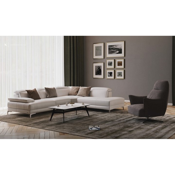 NATUZZI EDITIONS】コーナーソファ VITERBO(ヴィテルボ) 幅299×奥行 