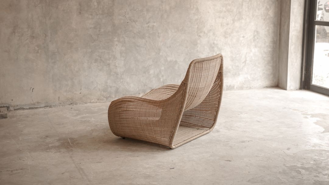 【ELEMENTS CONCEPT】Lounge Chair Sander(サンダー) アルミニウム/人工ラタン　ジャパンディ