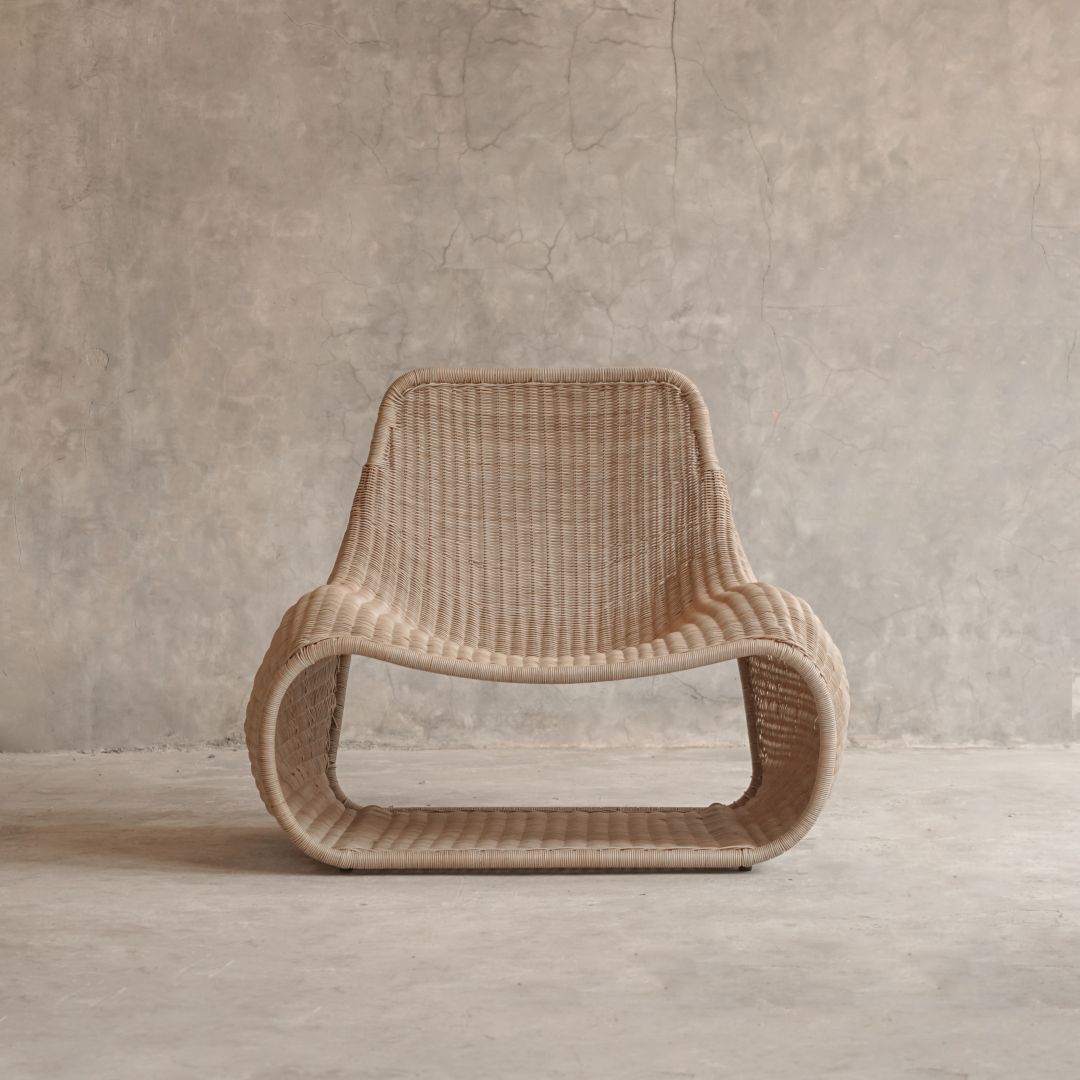 【ELEMENTS CONCEPT】Lounge Chair Sander(サンダー) アルミニウム/人工ラタン　ジャパンディ