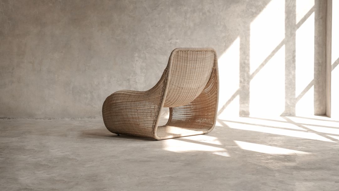 【ELEMENTS CONCEPT】Lounge Chair Sander(サンダー) アルミニウム/人工ラタン　ジャパンディ