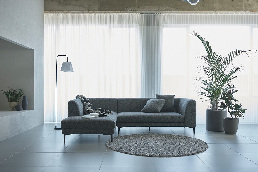 カウチソファ form F1-129/F1-130 ベンダーソファ ライトグレー