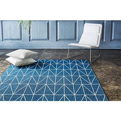 【songdream】ラグ ネイビー