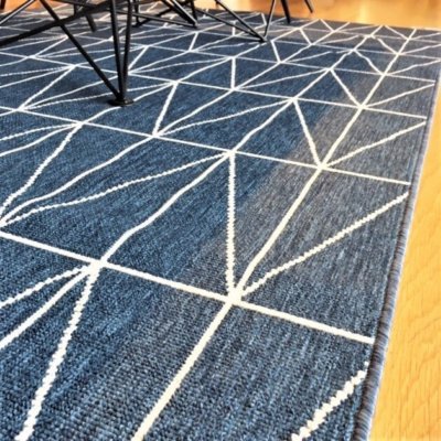 【songdream】ラグ ネイビー