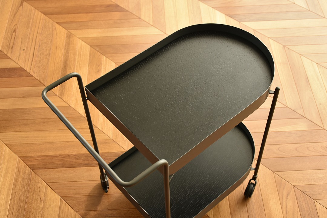 ワゴン　ラブル　ブラック色・ホワイト色