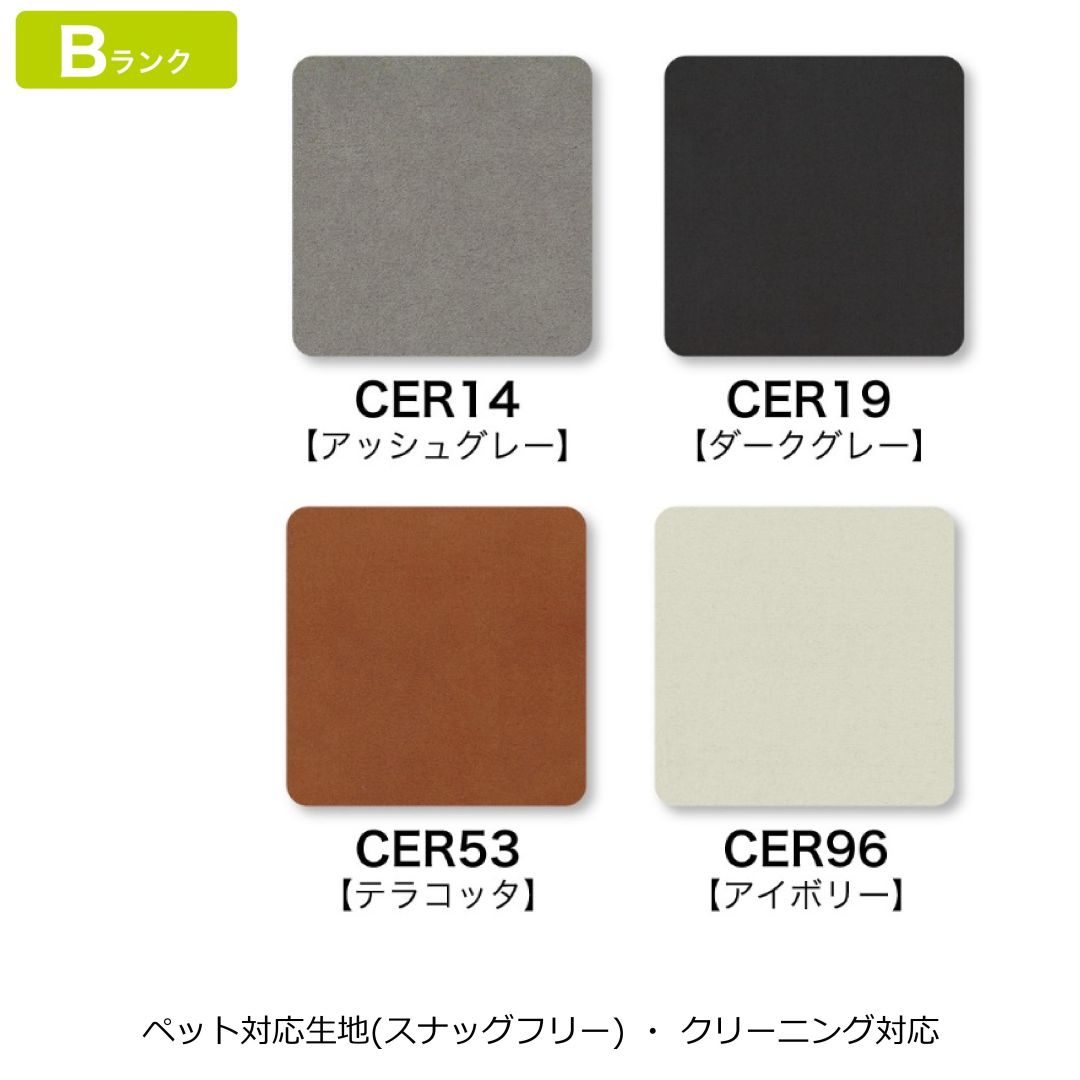 カウチソファ テンダーC　幅252cm/232cm/212cm　 ペット対応生地選択可能