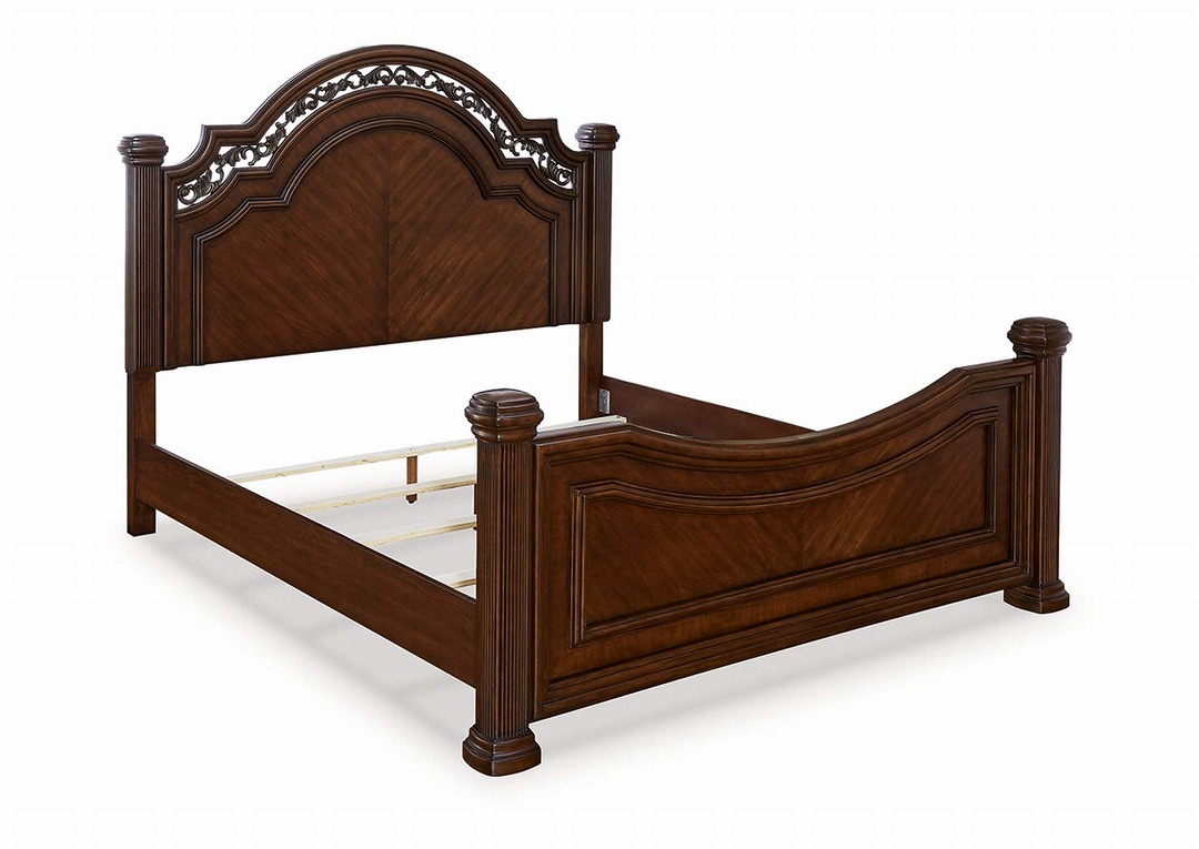 【ASHLEY】【King】 Lavinton Panel Bed Frame ［size:W211 D241 H168cm］  B764-50/72/97