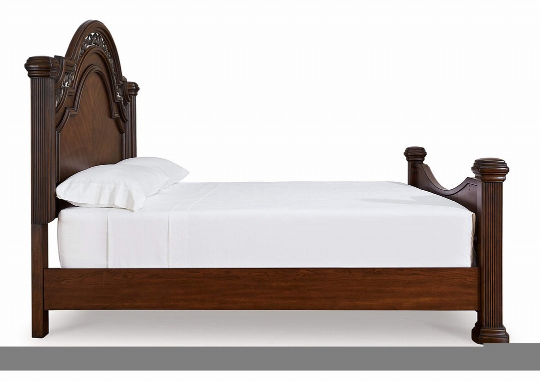 【ASHLEY】【King】 Lavinton Panel Bed Frame ［size:W211 D241 H168cm］  B764-50/72/97