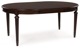 【ASHLEY】Lavinton Oval Dining Room EXT Table ［size:W120/183 D122 H76cm］ D764-35